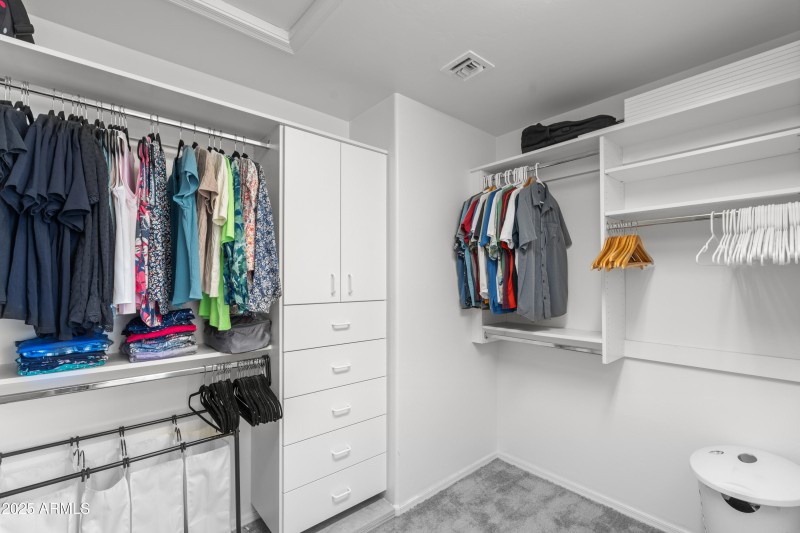 Primary Walk-In Closet
