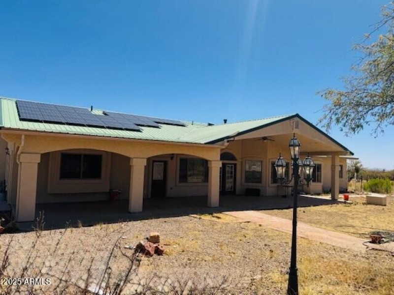 BACK OF MAIN HOUSE