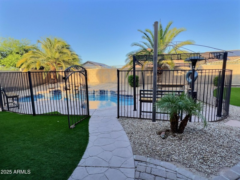 Backyard Pool view