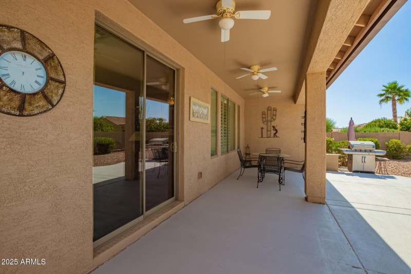 Nice Covered Patio