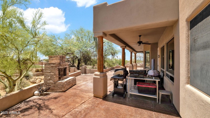 Outdoor Fireplace