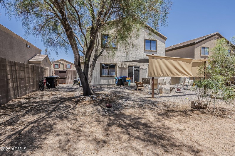 Landscaped Backyard