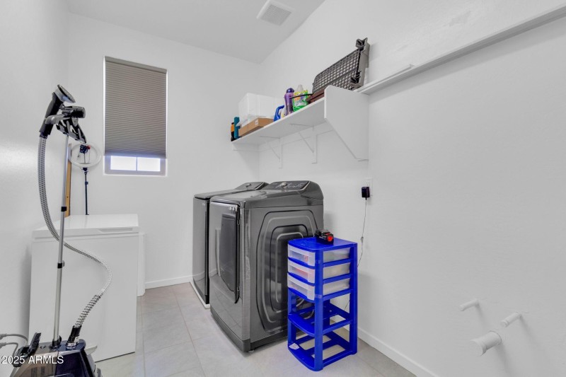 Upstairs Laundry