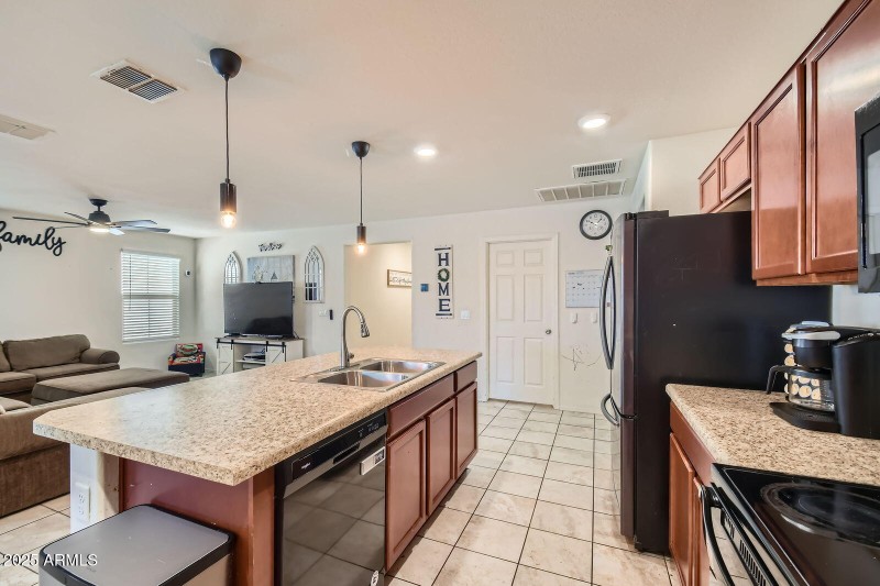 Kitchen view 2