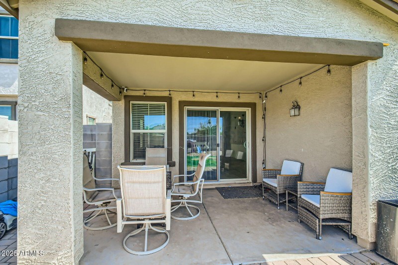 Patio view 2