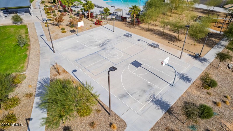 Basketball Court Aerial (2)
