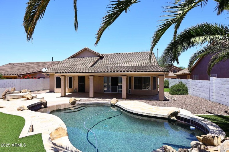 Backyard Rear View