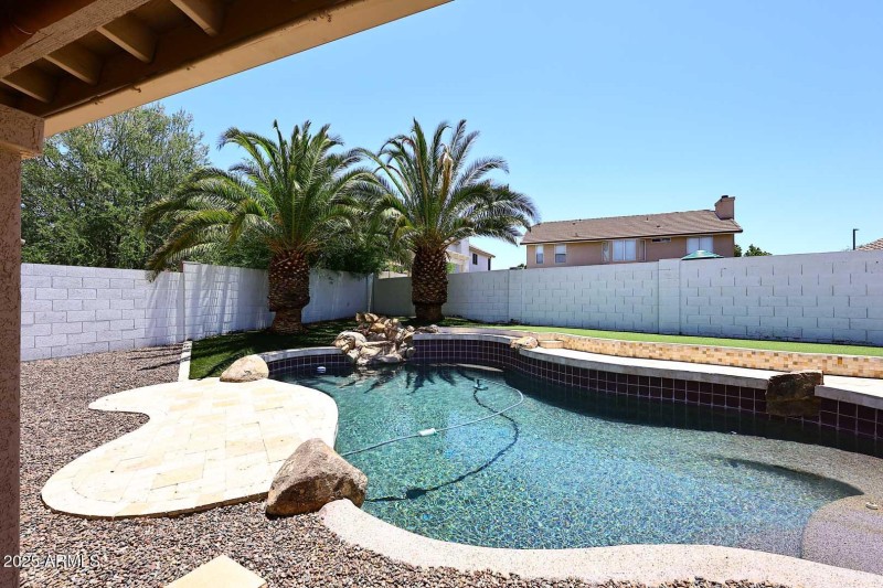Covered Patio-View
