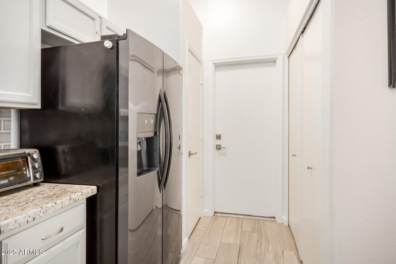 Kitchen to Garage