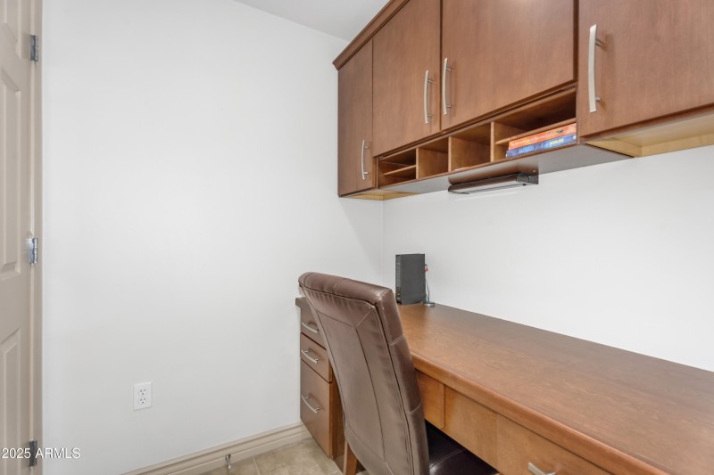 Built-In Office Workspace