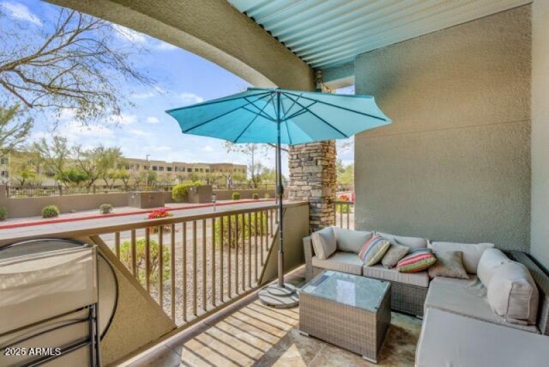 Relaxing Covered Patio Space
