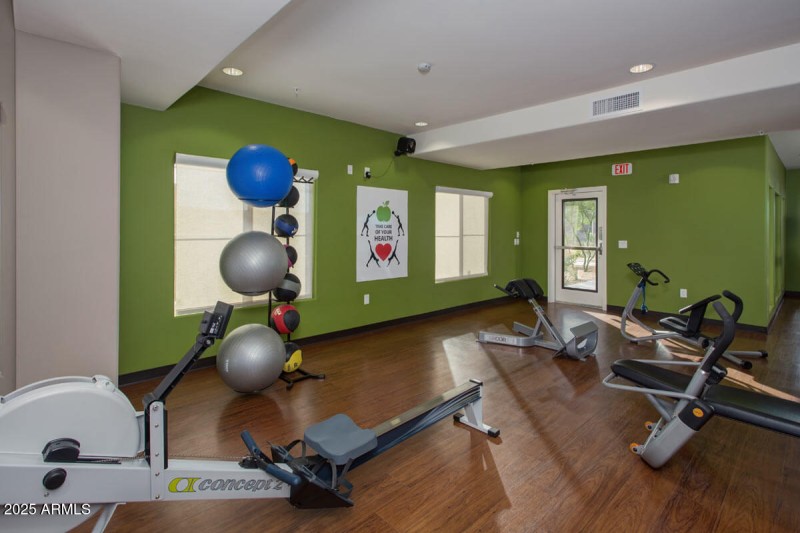 On-Site Fitness & Wellness Room