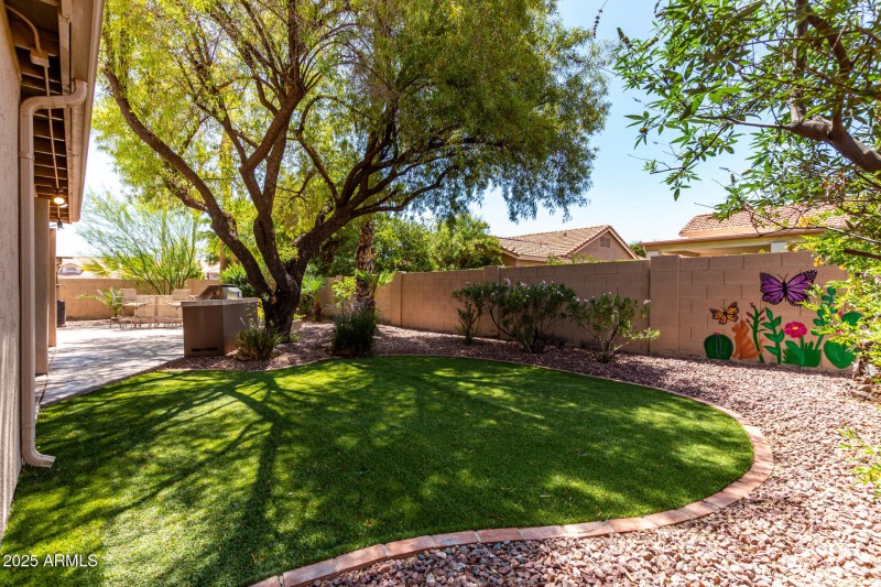 Private Backyard