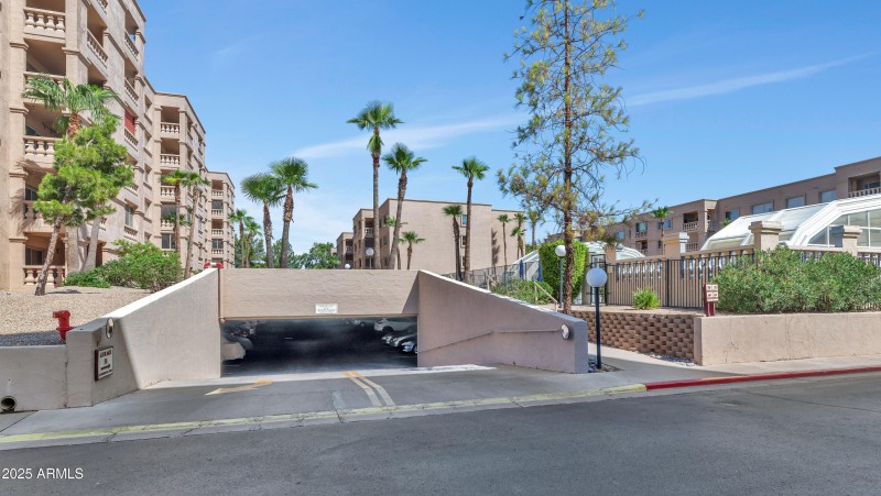 Underground garage