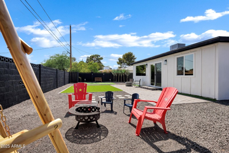 Firepit area
