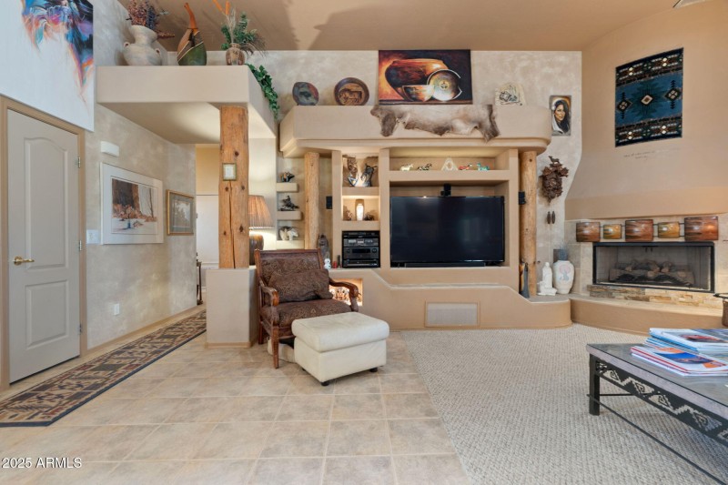 Custom entertainment center