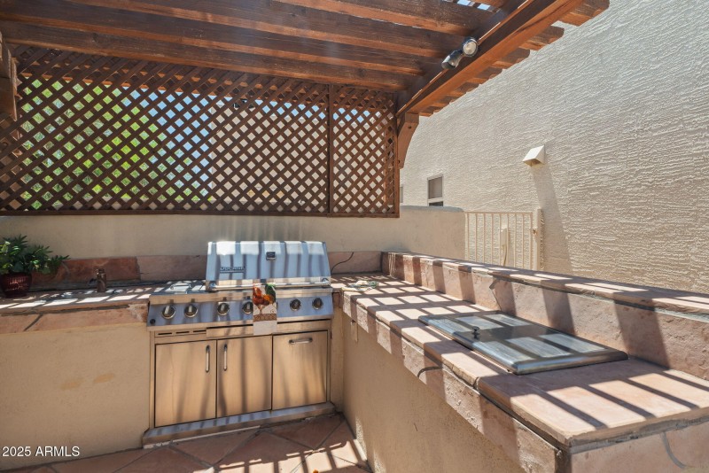 Kitchen prep area