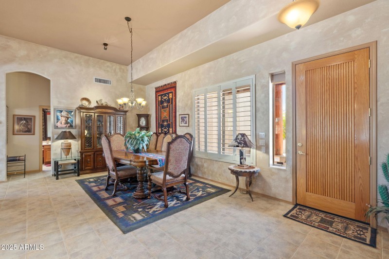 Dining room area from Great Room