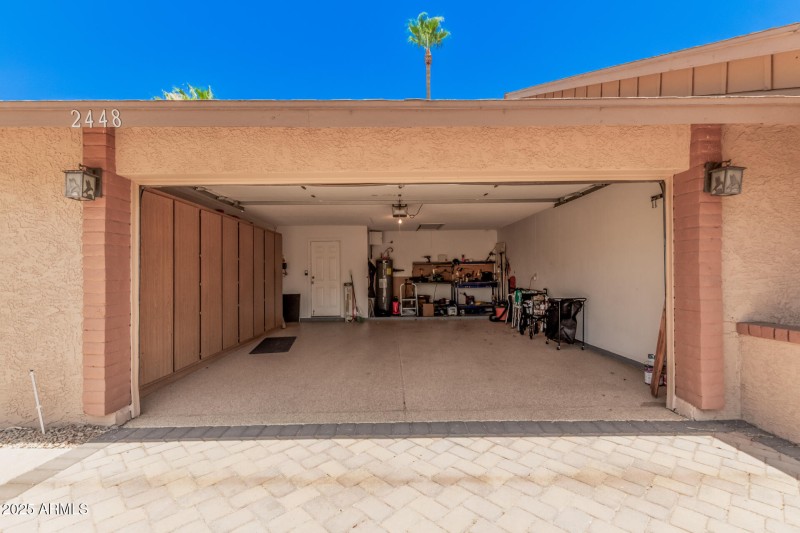 2 car garage