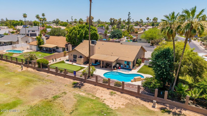 Golf course lot