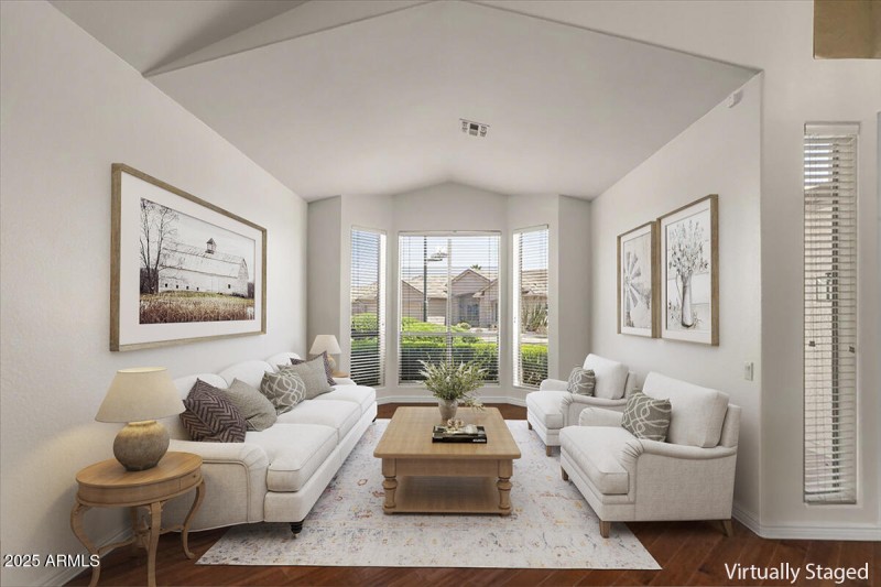 12-Staged Formal Living Room