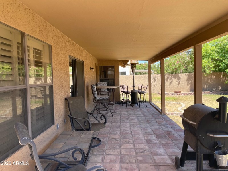 Extended Back Patio