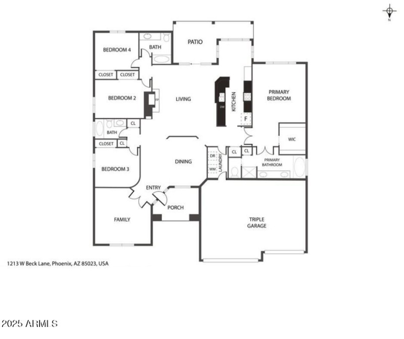 Beck floor-plan