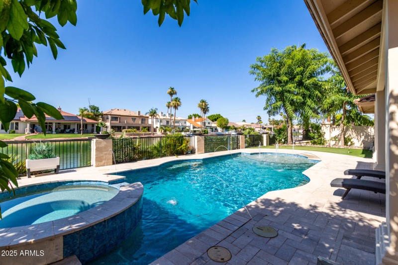 Backyard Pool Views