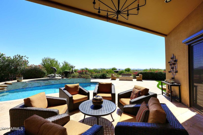 Covered Patio-View