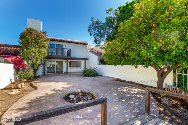 Back Patio from Dock