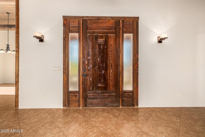 CUSTOM WOOD DOORS THROUGHOUT HOME