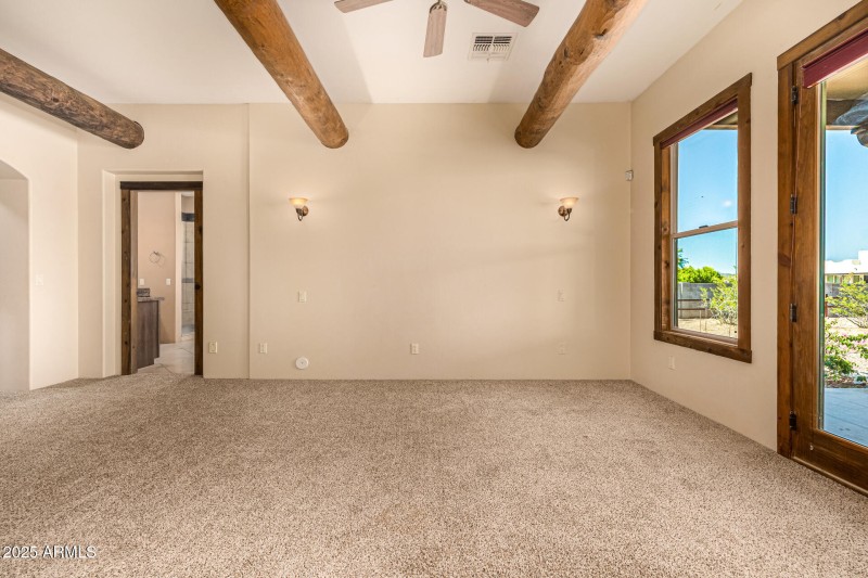 MASTER BDRM WITH DOOR TO SPA