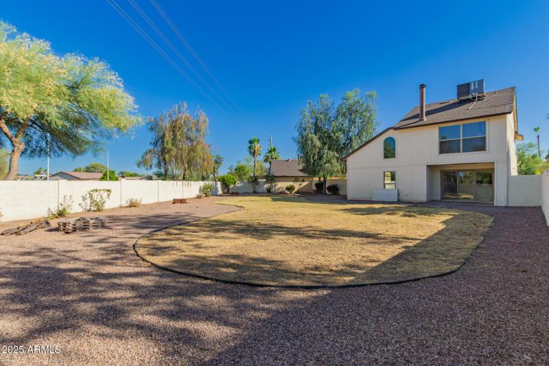 Quarter acre lot