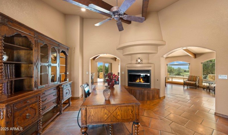 Den/Fireplace