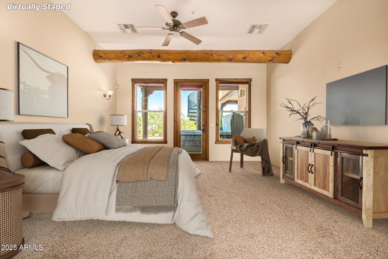 MASTER BDRM VIRTUAL STAGED