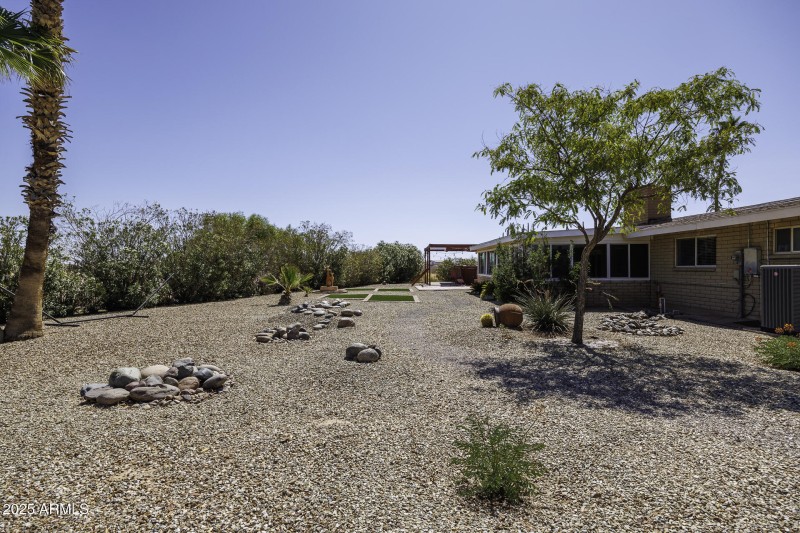 Back Yard to East