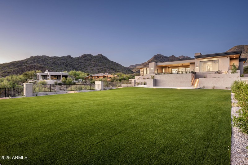 Backyard Turf Area