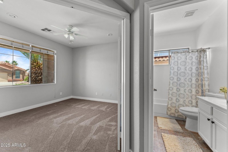 2nd Bedroom and Bathroom