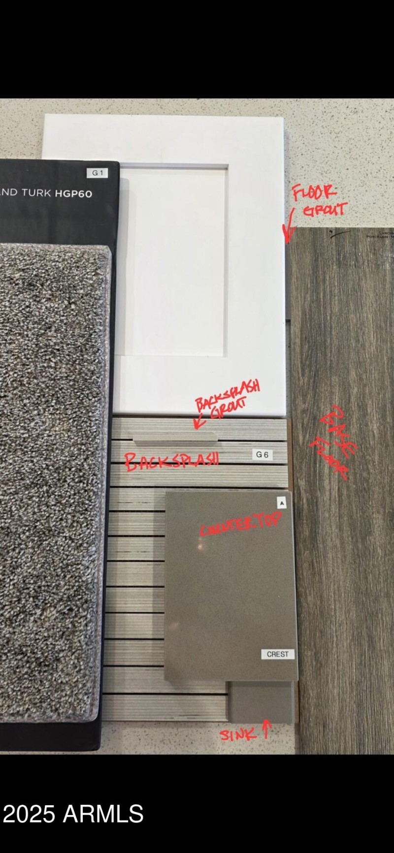 Selections labeled