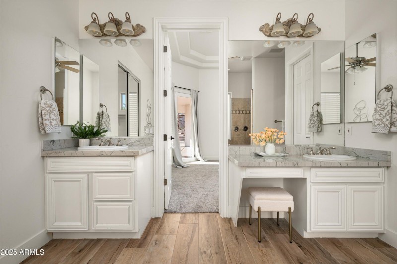 Dual Vanities