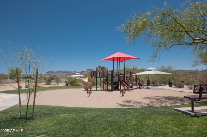 PLAYGROUND AND GREEN BELT