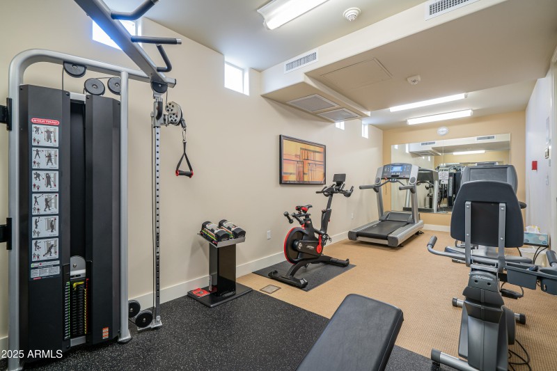HOA gym