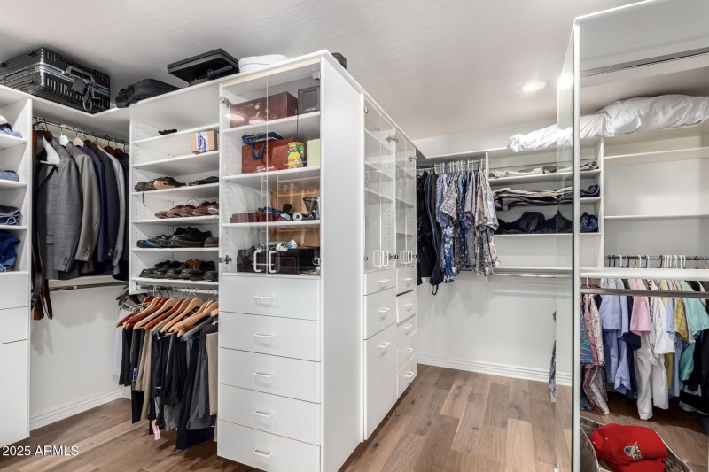 Master Bedroom Walk-in Closet