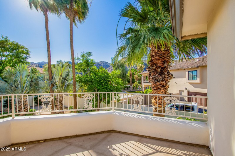 Balcony off Game Room