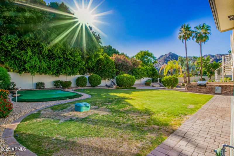 Large Private Backyard