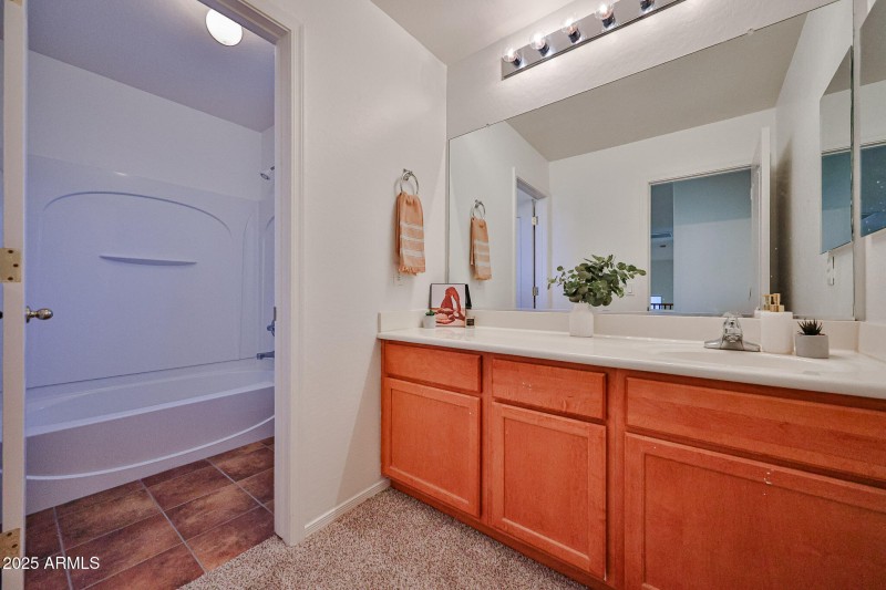 Upstairs bathoom