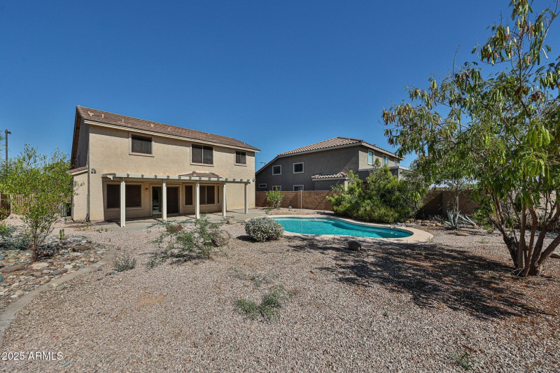 HUGE backyard