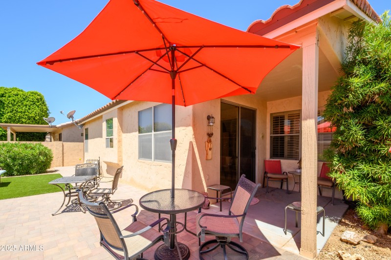 Covered Area for Grilling
