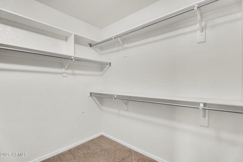 Primary Walk in Closet