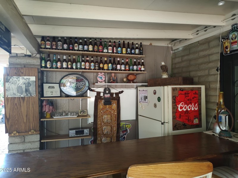 outside patio bar